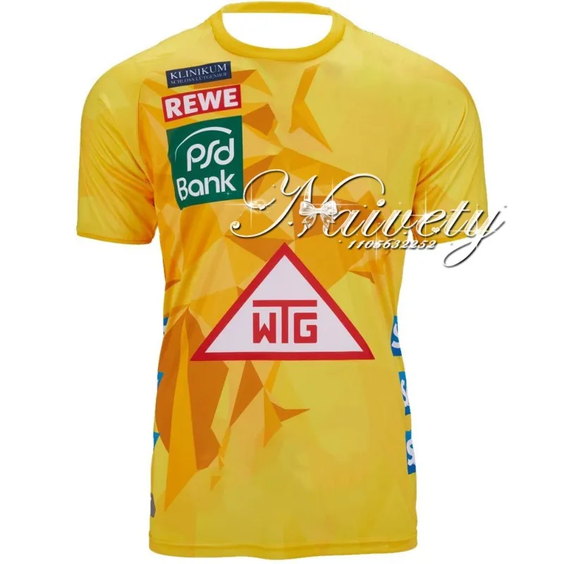 2026/25 الرجال Rhein Neckar L Ö Wen كرة اليد قميص الشباب والأطفال التدريب الرياضي التجفيف السريع تنفس ثلاثية الأبعاد قميص مطبوع #3