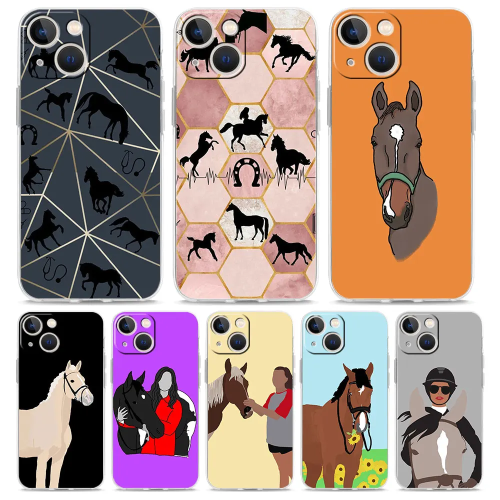 Frederik The Great beauty horse For iPhone 15 14 13 11 12 Pro Max X XR XS Phone Case For iPhone 15 14 7 8 Plus SE Silicone Cover