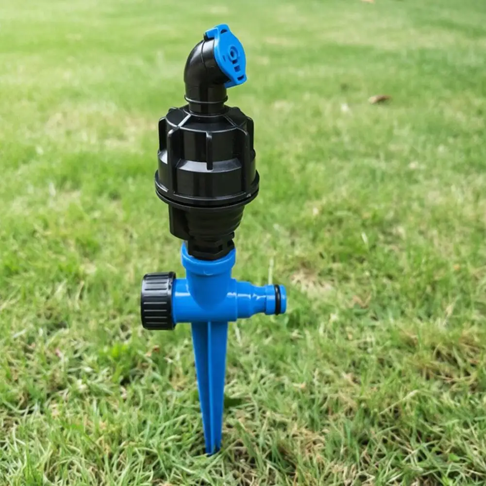 Garden Irrigation Sprinkler with 360 Degree Rotation Designed for Lawns Vegetable Patches and Courtyard Watering