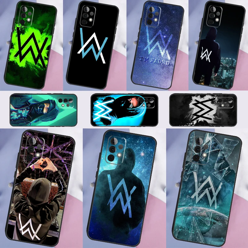 Alan Walker DJ For Samsung Galaxy A54 A34 A14 A21S A51 A71 A12 A22 A52 A13 A53 A23 A33 A32 Case Cover