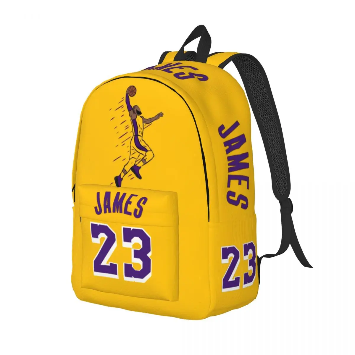 L-LeBron-James New Fashion High Capacity Waterproof College Backpack Trendy Laptop Travel Book Bag 15.7in 17.7in