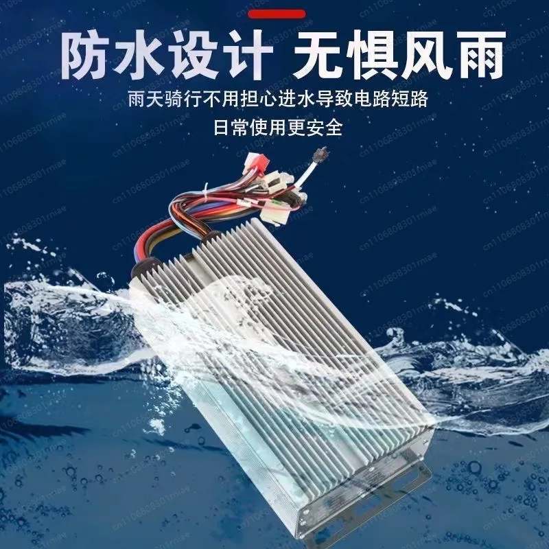 

Мощный контроллер синхронного двигателя с постоянными магнитами 48В/60В/72В универсальный для электрических трициклов, трамваев, двух- и четырехколесных транспортных средств