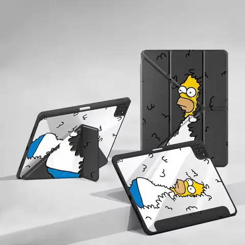 The S-simpsons Tablet Case For iPad Mini 6 7 Pro 2025 Air 4 5 M3 M2 1 2 M4 11inch Pro 11th 10th 9th 8th 7th 12.9inch Holder