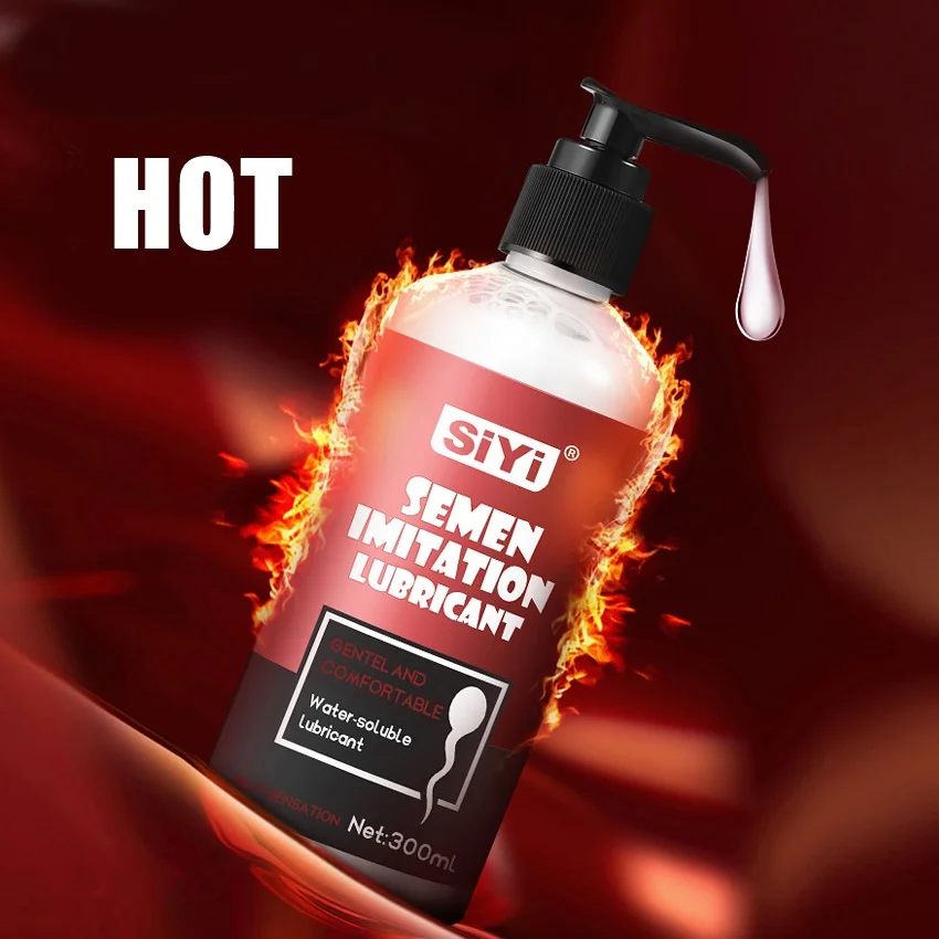 500ML Lubricant for Sex Cream Semen Lube Strawberry Water Based Massage Oil Anal Adult Masturbation intimate Toy Couple Game Gel