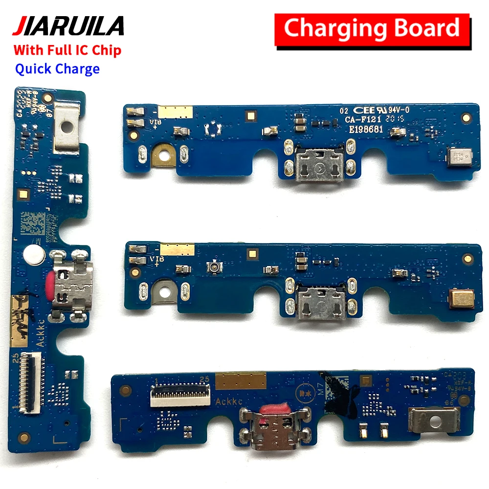 20Pcs/Lot New USB Charging Port Board Flex Cable Connector Parts For Lenovo Tab M7 TB-7305F  Microphone Module