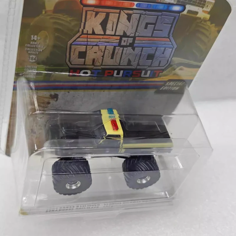 GreenLight 1:64 스케일 1983 RAM W350 플로리다 하이웨이 패트롤 합금 시뮬레이션 자동차 모델 컬렉션 디스플레이 장식 장난감 선물