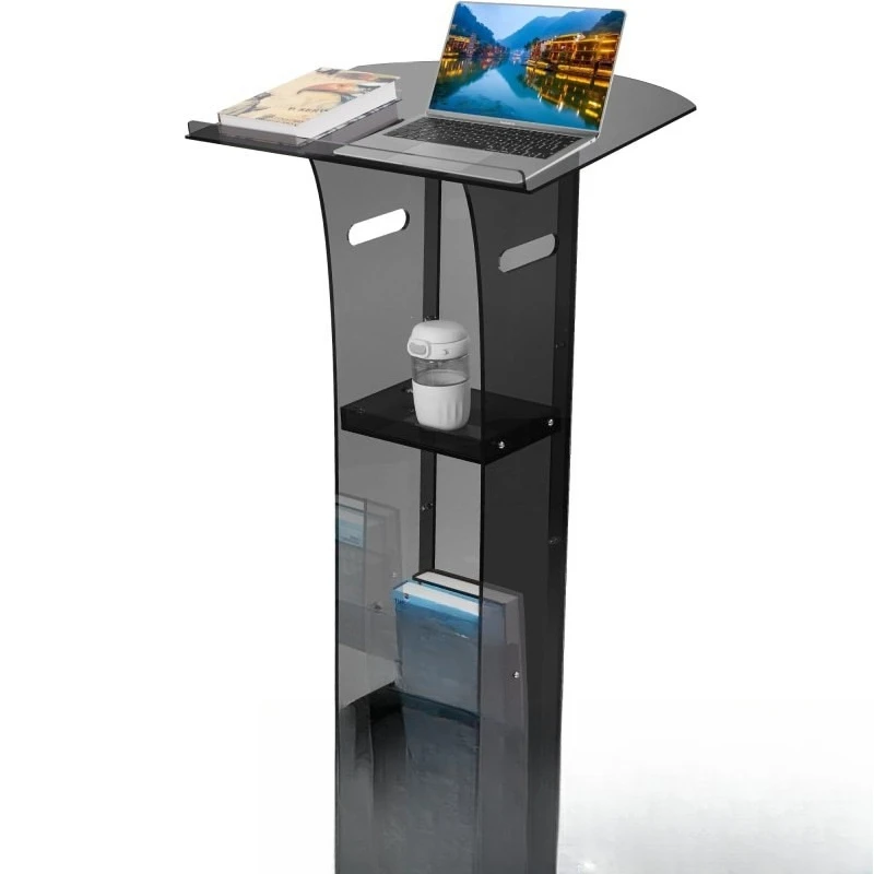 

Transparent acrylic podium, podium with tire assembly, church wedding meeting podium, portable podium
