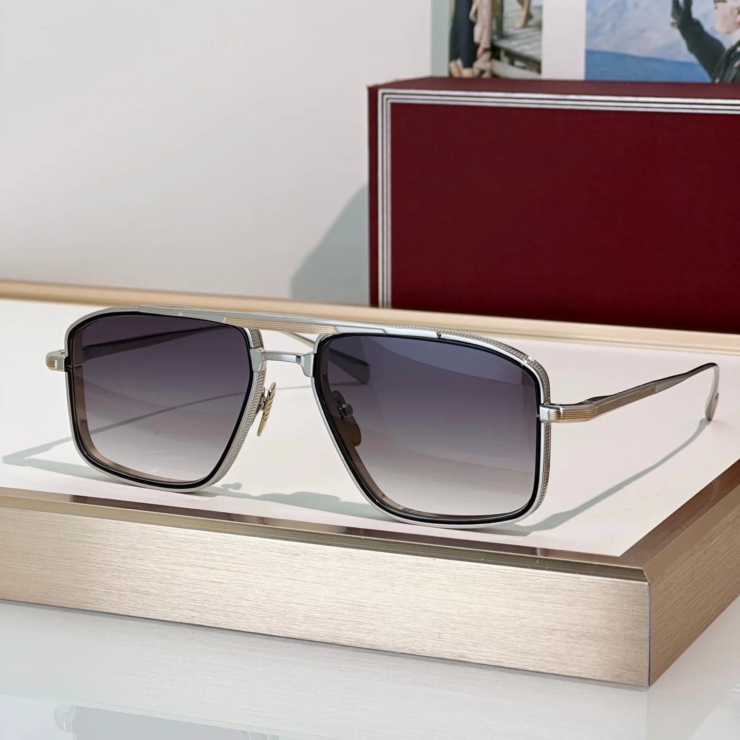 

Handcrafted EARL Premium quality Pilot lunettes de soleil homme, luxury Brand fashion designer outdoor UV400 Women sunglasses