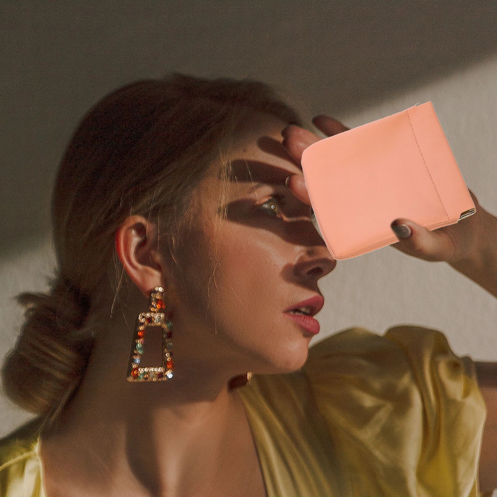 

3Pcs Pocket Pouch Self-Closing Mini Makeup Bag for Purse Lightweight Coin Purse Travel School Essentials Storage