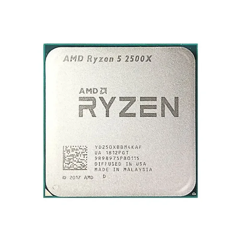 AMD Ryzen 5 2500X R5 2500x 3.6 GHz Used GAMING Zen+ Quad-Core Eight-Thread CPU Processor 65W L3=8M YD250XBBM4KAF Socket AM4