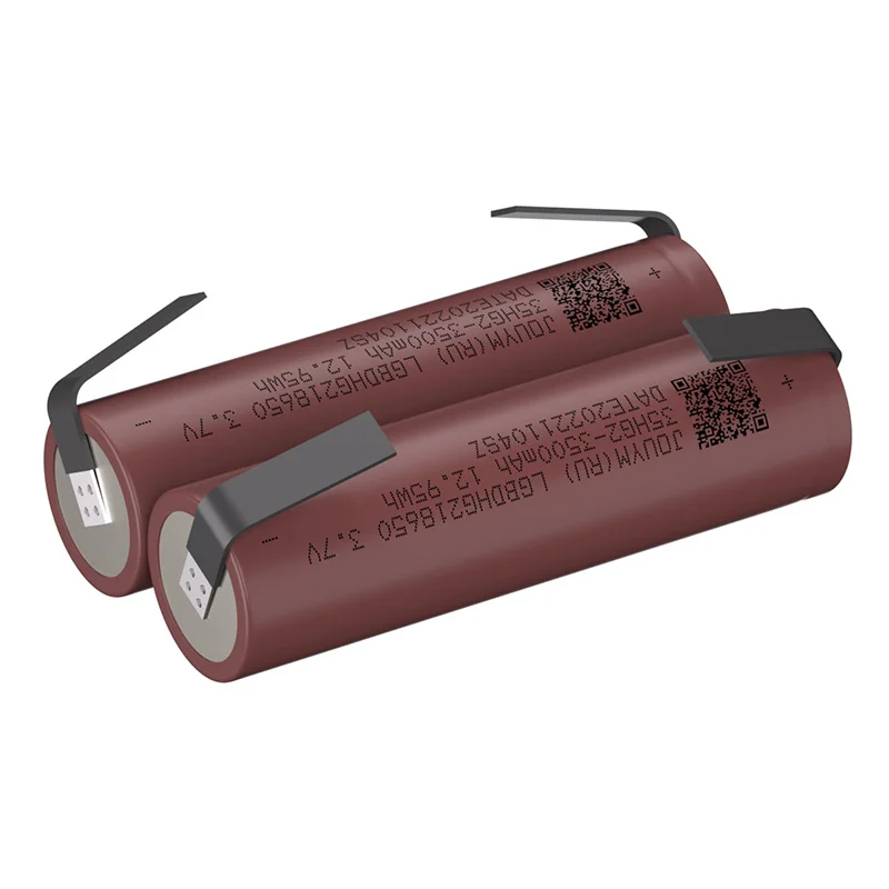 JOUYM-batería 18650 hg2 3500mAh 3,7 V, célula de potencia de descarga de alta corriente 30A