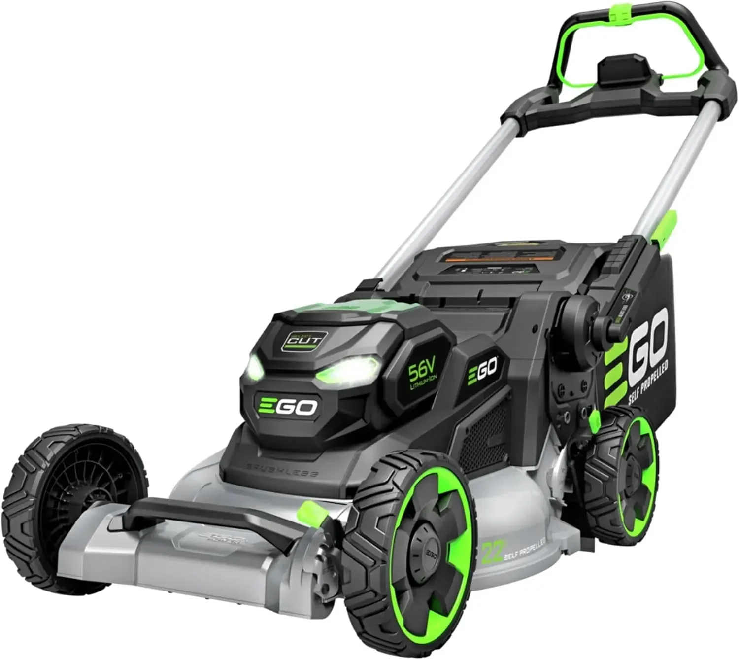 LM2200SP 22-Inch Aluminum Deck Self-Propelled Lawn Mower, Select Cut™ Battery & Charger Not Included