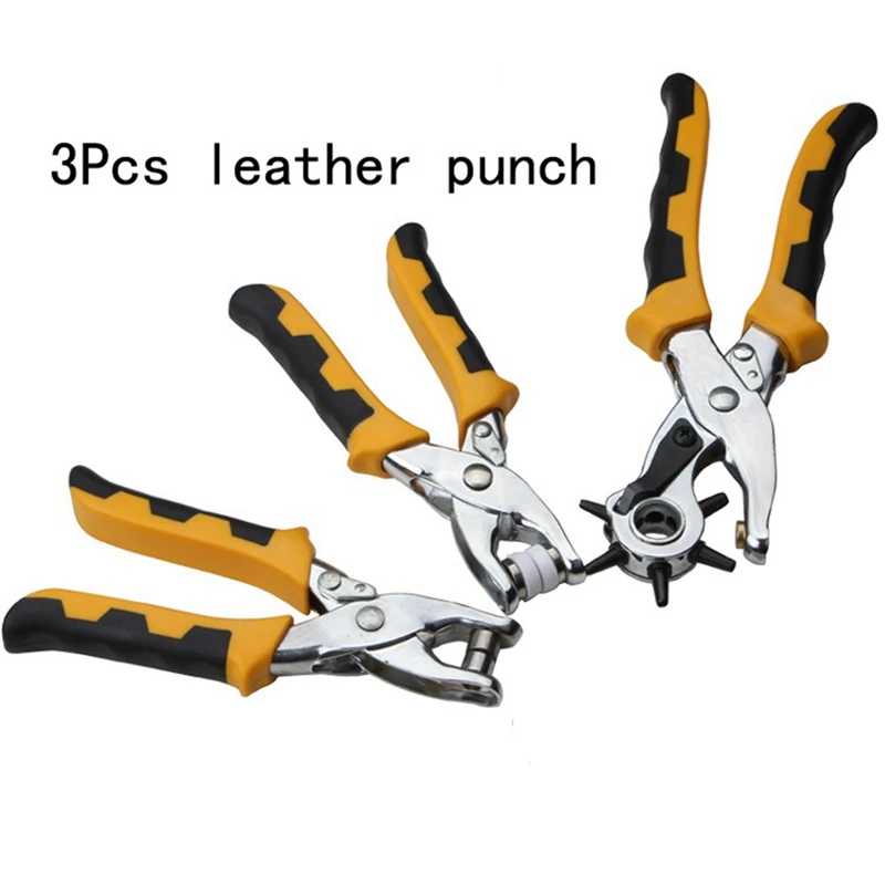 Punching Pliers Combination Set Manual Punching Tool Set As Shown Handicraft Supplies Is Very Suitable For Handicrafts, DIY.