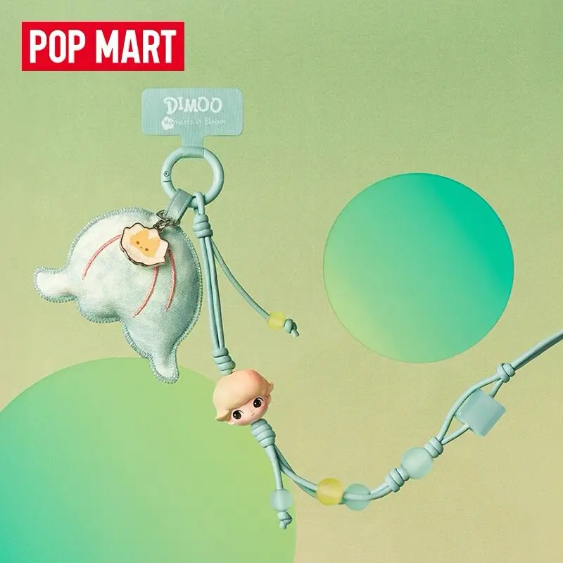 

POPMART Оригинальная серия DIMOO Moments in Bloom: Подвесные фигурки-цепочки, трендовые коллекционные игрушки и очаровательные украшения