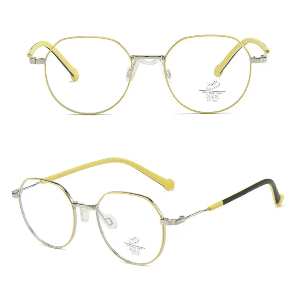 نظارات مريحة لحماية العين من الكمبيوتر للأطفال والأولاد والبنات مضادة للضوء الأزرق للأطفال بإطار خفيف للغاية #3