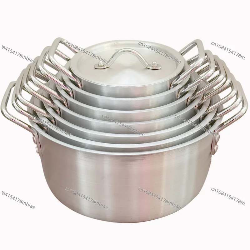 

Sanding Aluminum Soup Household Pots an Aluminum Pot 7 Pieces Pot Set Hotel Cookware 14 Pieces Set Aluminum Pot Suit