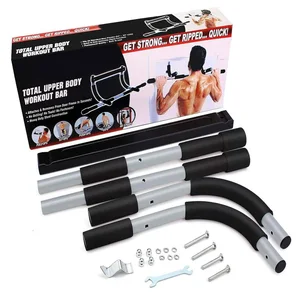 Barras paralelas sem soco, barra horizontal para pull-up, dispositivo interno, equipamentos de ginástica, treinamento esportivo, porta frame, barra de pull-up 6 principais vendas ginásio barra - №3