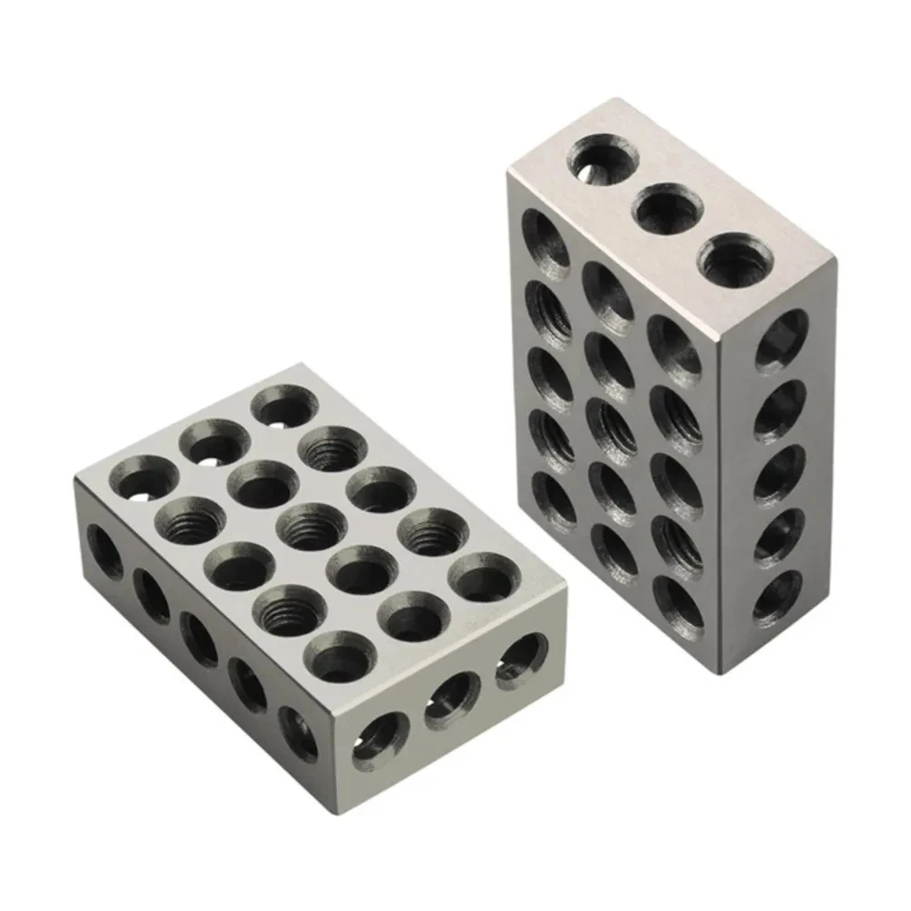 2PCS/Set 25-50-75mm Hardened Steel Blocks 0.0002
