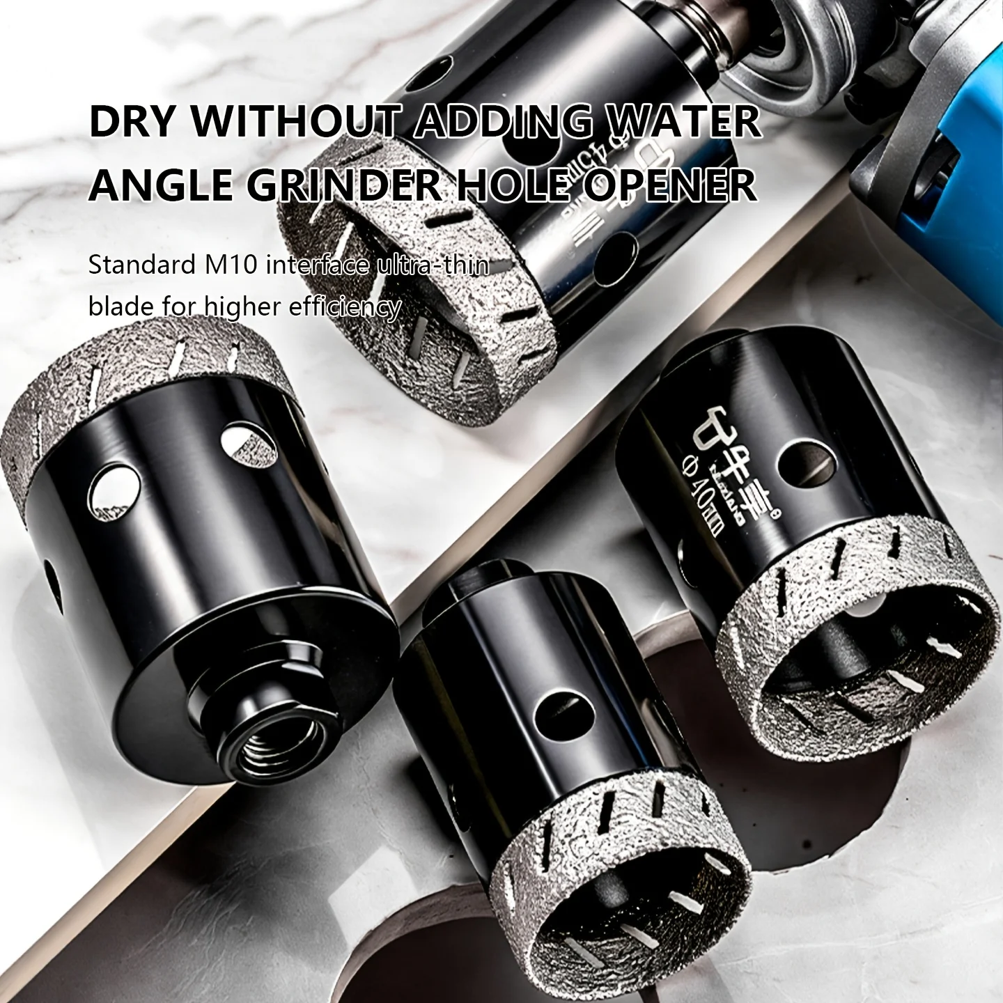 Diamond Drill Bits Ceramic Tile Hole Saw with Position Drill for Glass Marble Granite Stone Porcelain