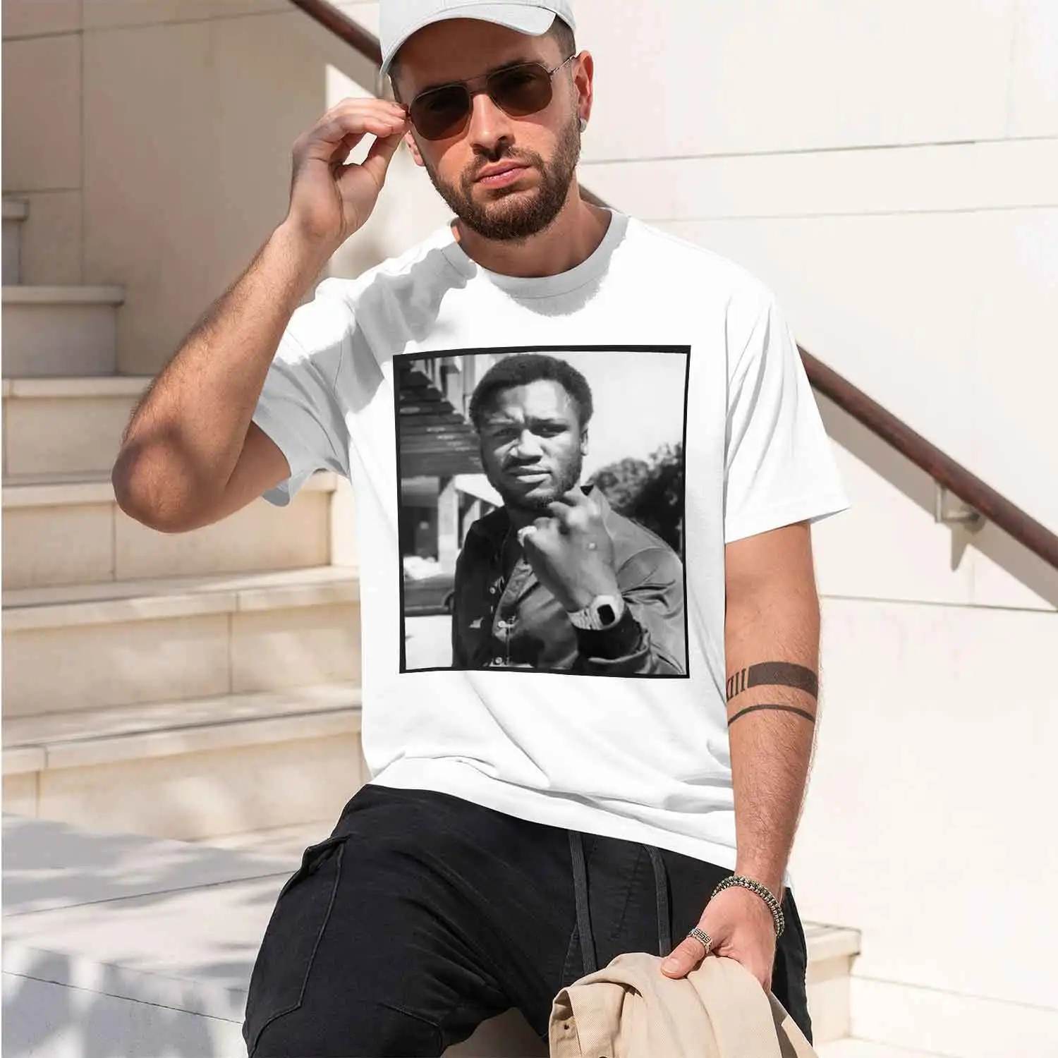 Smokin Joe Frazier T-Shirt tees korean fashion sweat for a mens big and tall t shirts 2026 New Model Short-sleeve crewneck T-Shi