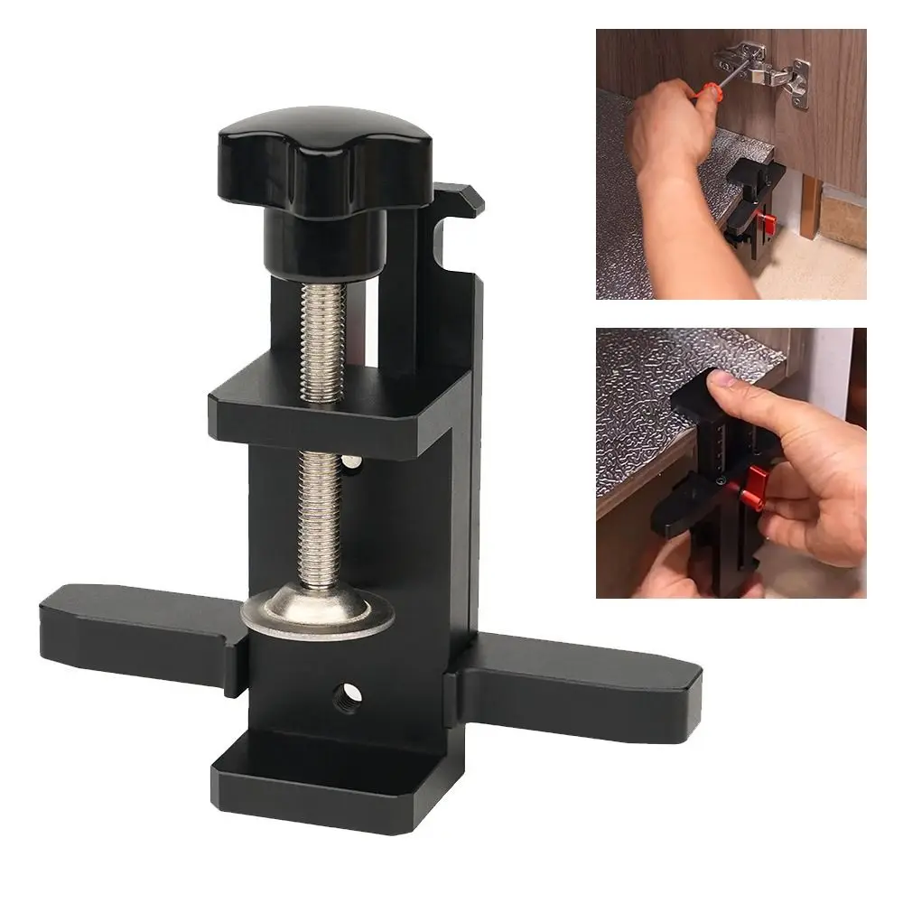 Aluminum Alloy Cabinet Door Mounting Jig Adjustable Support Arm High Quality Door Mounting Lifting Tools Professional