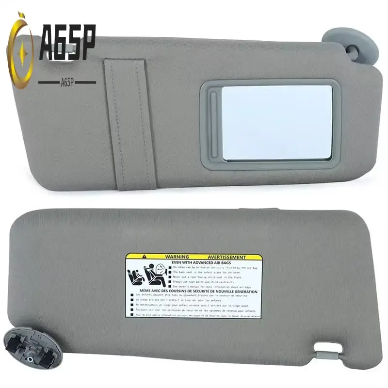 

A65P-L+R Car Interior Sun Visors Sunshade With Vanity Lights For Toyota Camry 2007-2011 74320-06800-B0 74310-06770-B0