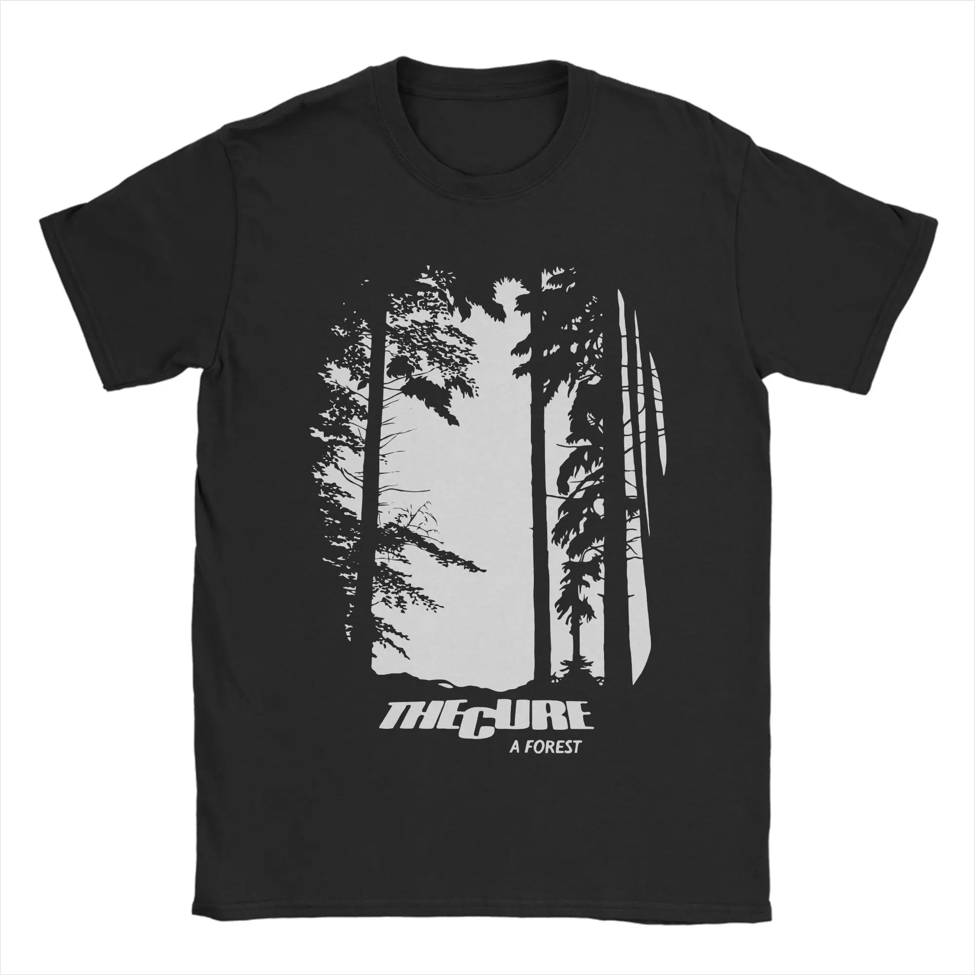 The Cures A Forest T Shirt Men Women Cotton Funny T-Shirts Crew Neck  Tees Short Sleeve Clothing Gift Idea
