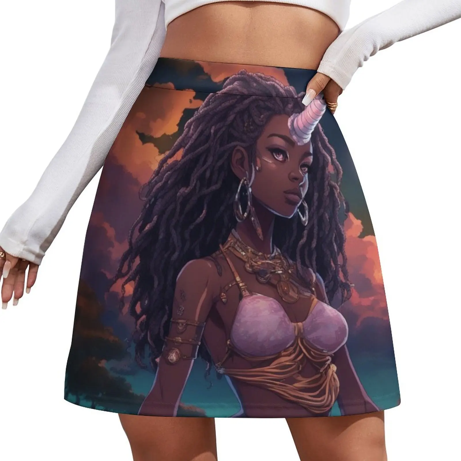 

Unicorn 2 Mini Skirt luxury women's skirt new in clothes new in dresses