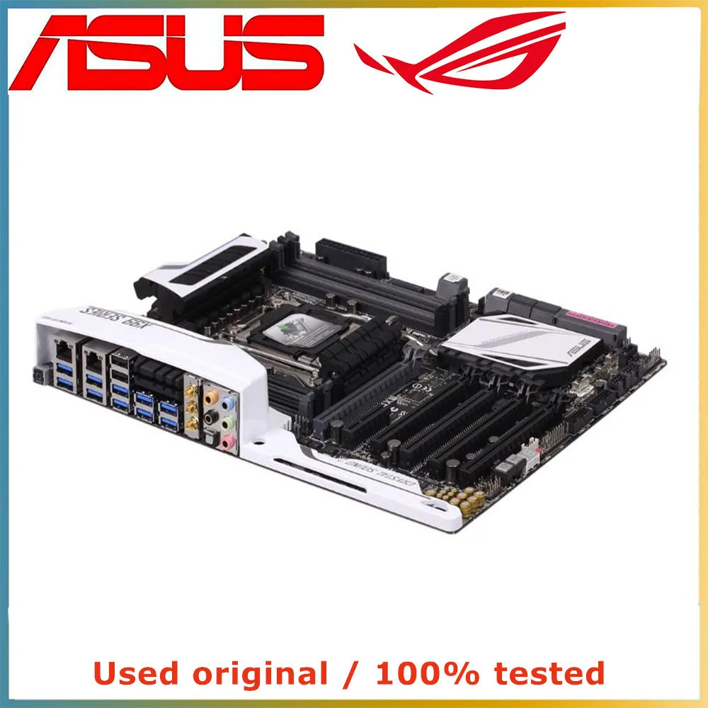 For ASUS X99-DELUXE Motherboard Intel X99 LGA 2011-V3 DDR4 M.2 ATX Supports Core i7 E5 V3 USB3.0