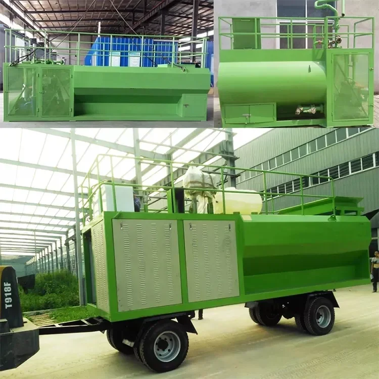 YG Diesel Driven High Pressure Hydro Grass Seeding Machine Hydroseeder Grass Seed Spraying Hydroseeding Machine