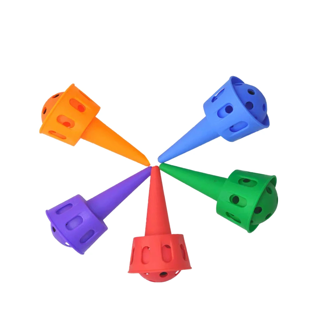 5pcs Scoop Ball Toys Kids Educational Interactive Throw Chuck Outdoor Activity Tool Lightweight Portable Child Play