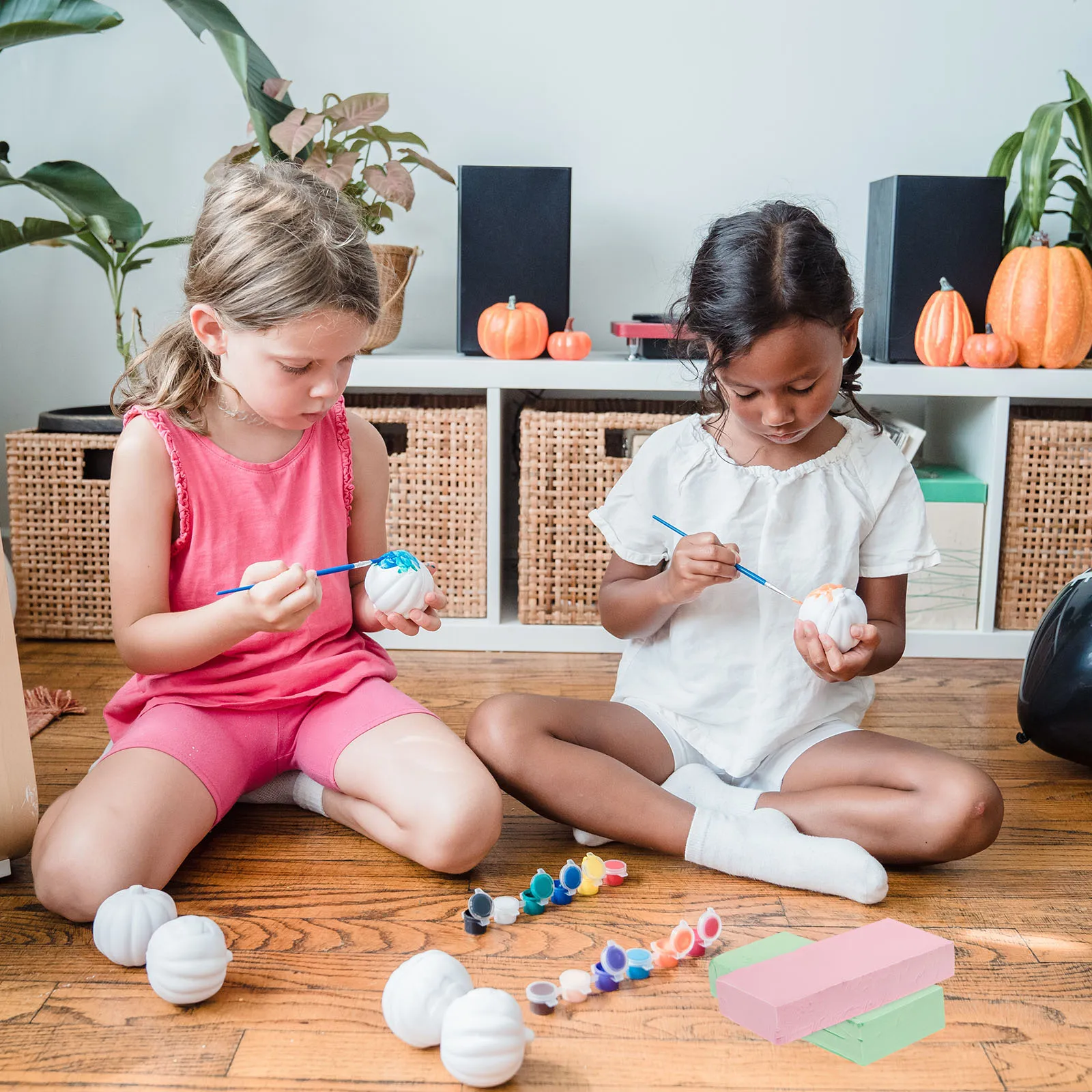 

2Pcs Synthetic Absorbent Sponges Oil Brush Sponges for Painting Crafts Pottery Face Painting Art Oil Brush Sponge