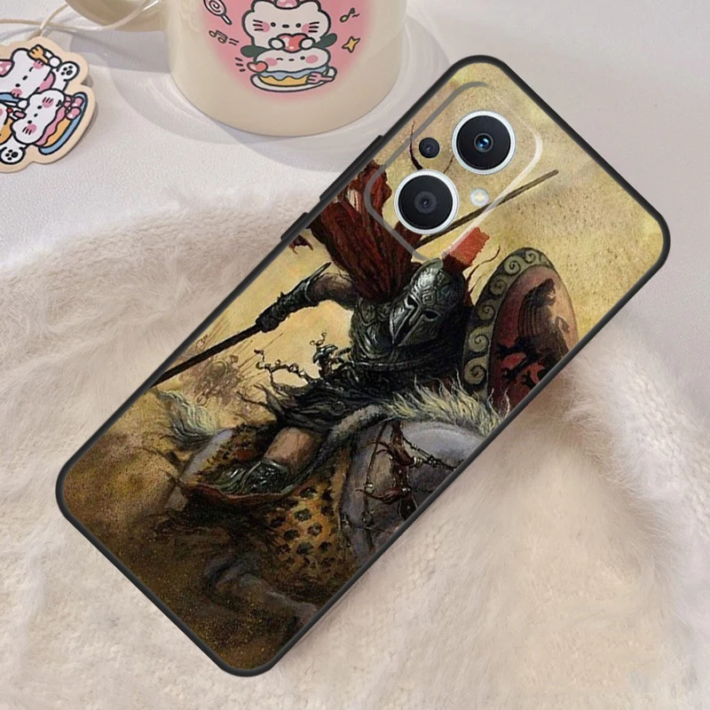 Spartan Warrior Soldier Case For OPPO Reno 4Z 2Z 5Z 8T 10 4 5 6 7 8 Lite OPPO Find X3 Neo X2 Lite X5 X6 Pro Cover