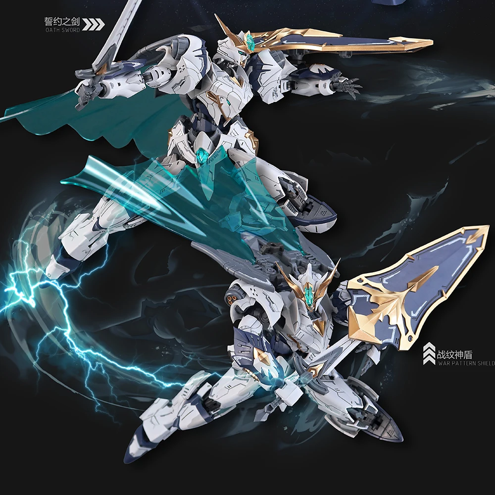 

New Snaa Sc002 TITAN GREATSWORD Action Figure Mecha Model Toy Kit 1/100 The Round Table Knight Figure Collect Doll Ornament Gift