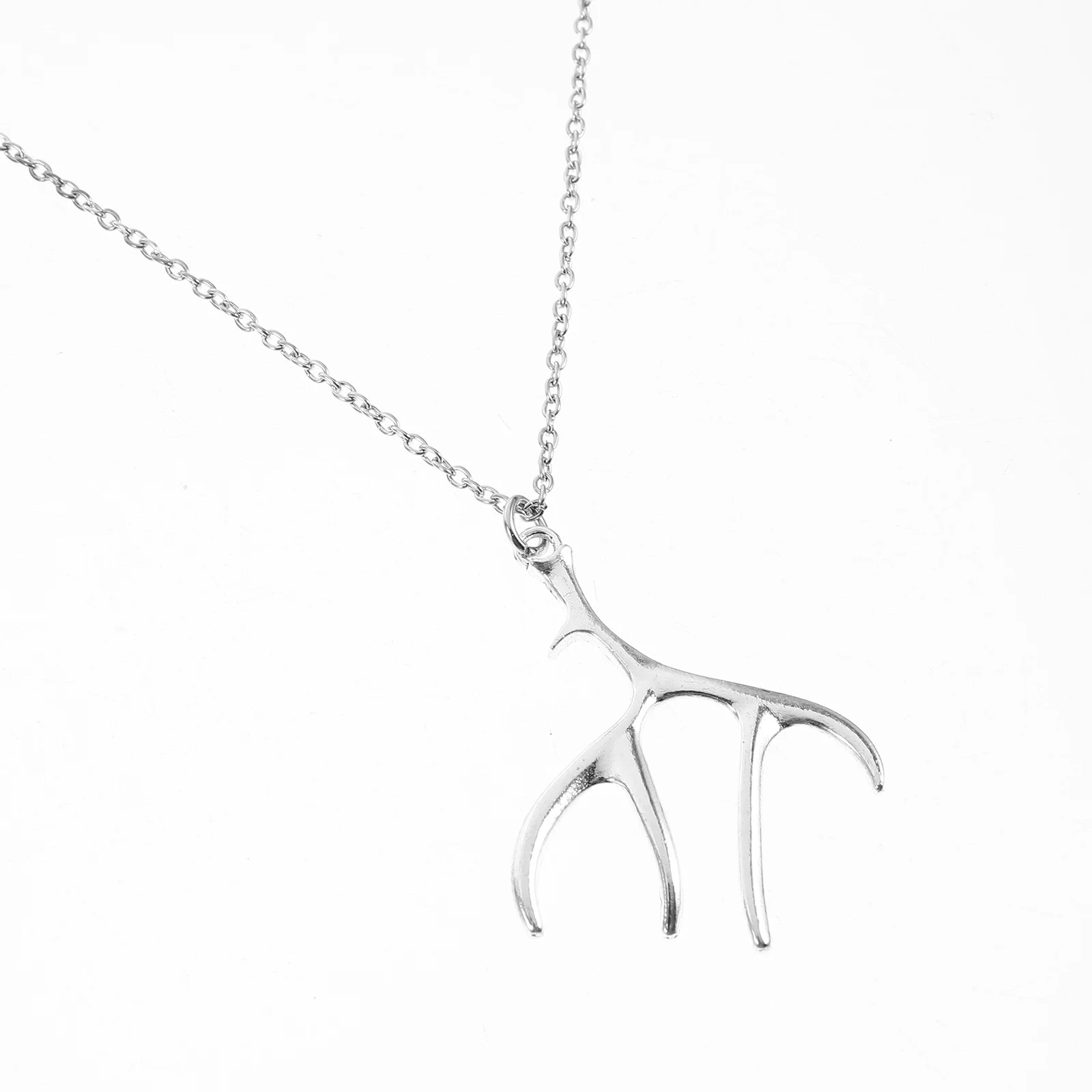 

Antler Necklace Alloy Stable Smooth Deer Horn Christmas Pendant Jewelry Xmas Gift Antler Necklace Xmas Antlers Jewelry