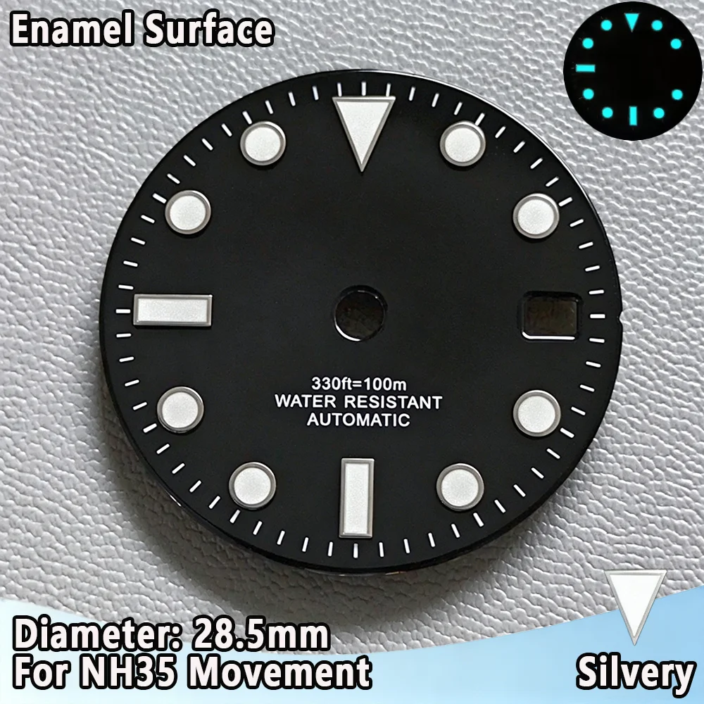 NH35 SUB Kadran 28.5mm Emaye Y - Luminous Dial Face incelemesi ve fiyatı
