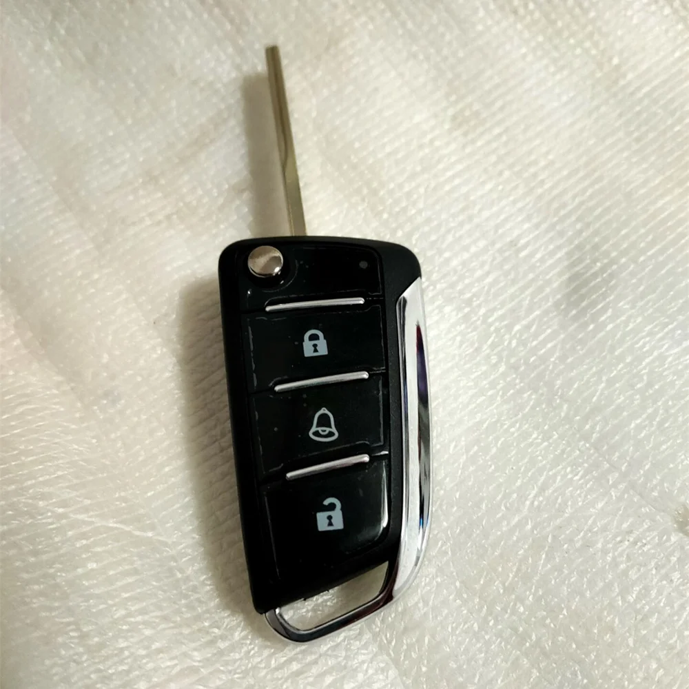 Original Car Folding Remote Key for JAC Sunray Van Atlant Sollers Argo Truck Refine Vans Genuine Intelligent Flip Remote Key