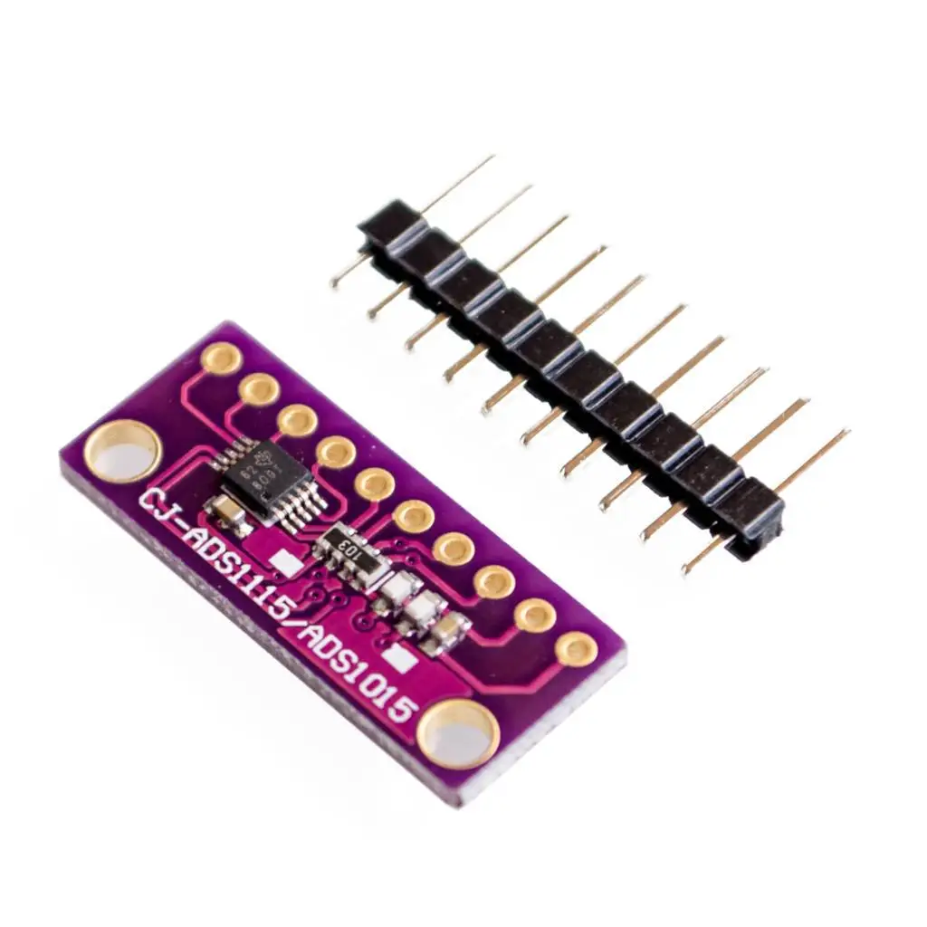 Immagine 3: GY-ADS1015 ADS1115 ADC a 12-16 bit - Modulo di conversione AD analogico-digitale a 4 canali