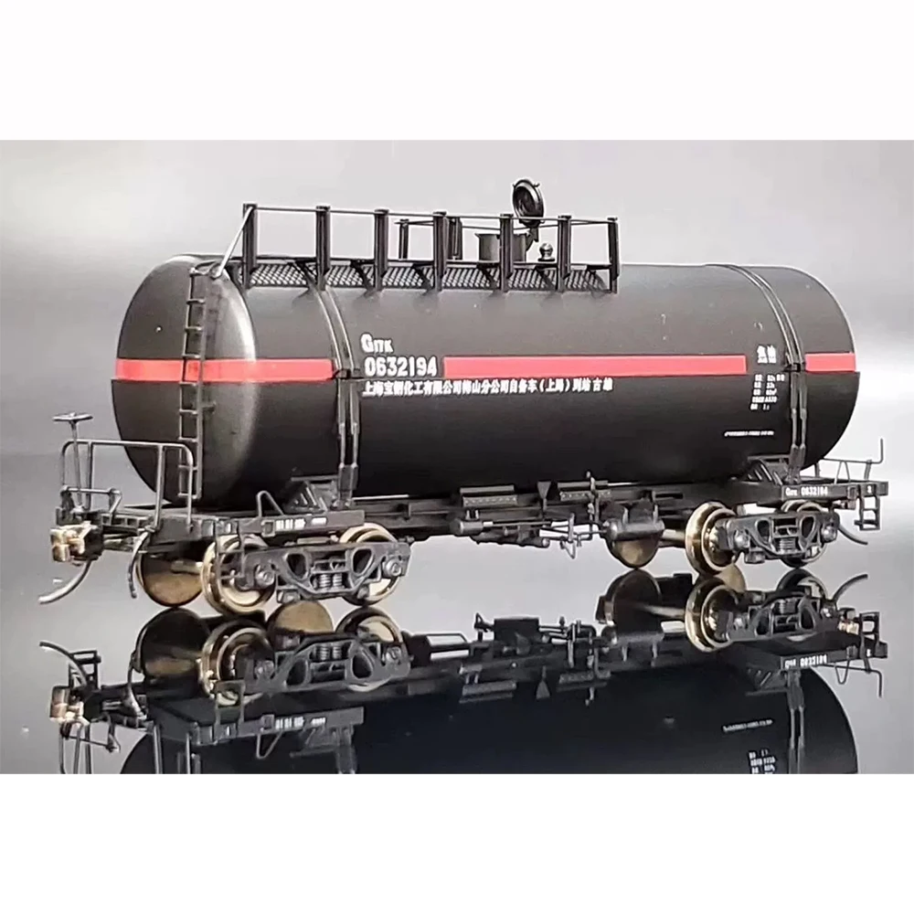 Train Model  HO 1/87 China Railway G17 Oil Tank Transporter Train Model Adult Classic Collection Static Display Toy