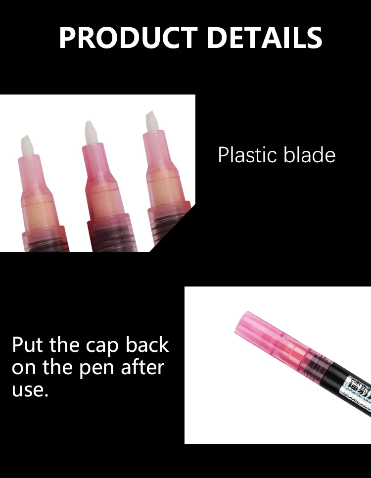 Leto Super Metallic Modell Marker Perlglanz Öl Basierend Farbe Reparatur Stift Montage Malerei Werkzeuge Diorama Kit Modellierung DIY 8 Farben – Detail 8