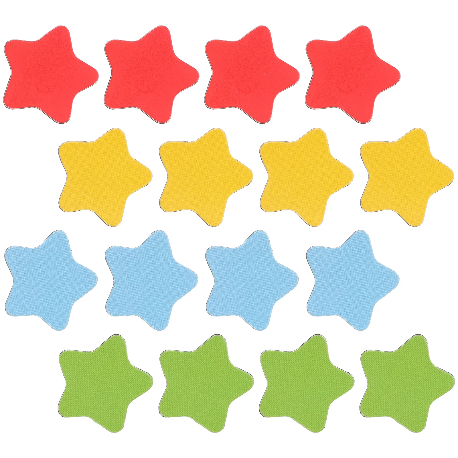 

80 Pcs Star Shape Magnetic Decorations for Classroom Fridge Whiteboard 20pcs Green Red Yellow Cute Non Deform Easy Use