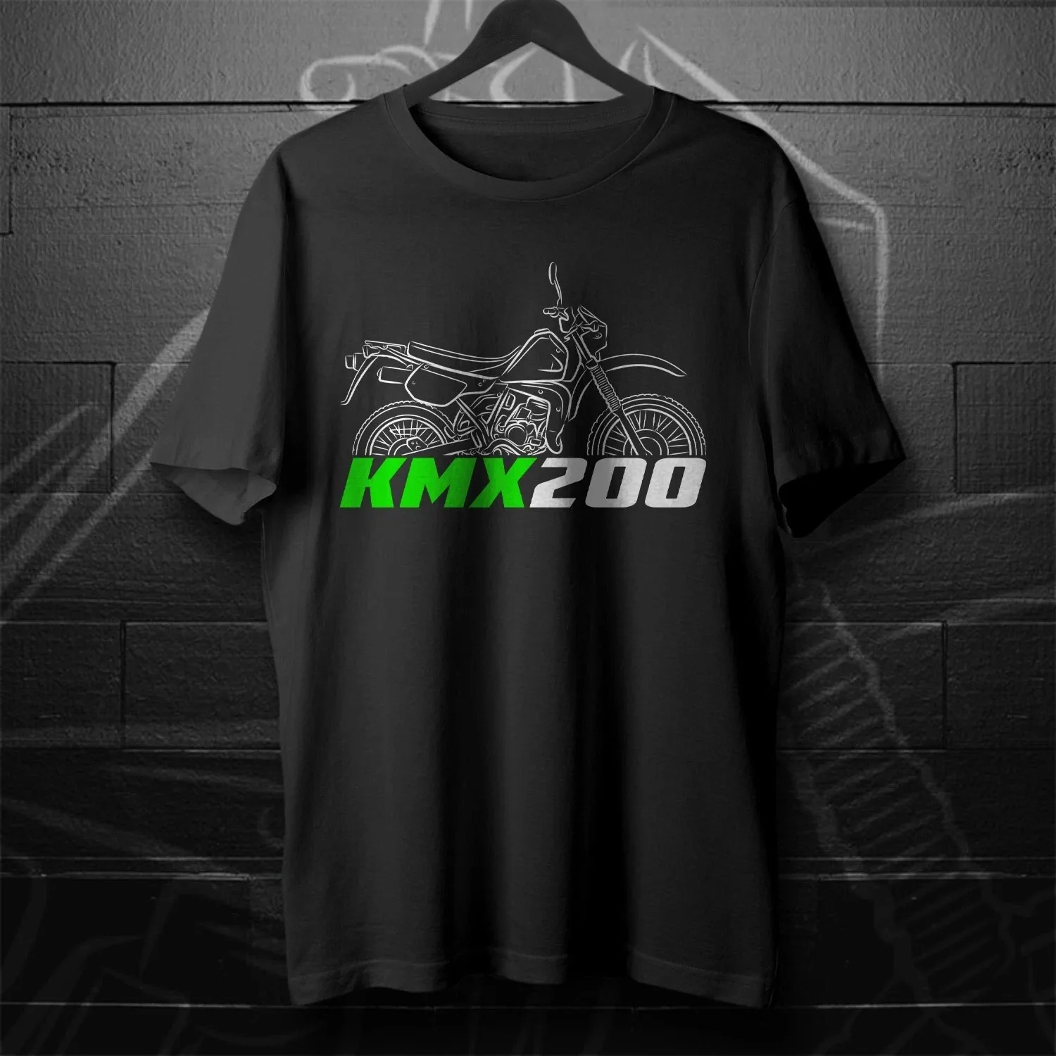 Fit KMX 200 1988-1992 - Motorcycle T-Shirt for Riders