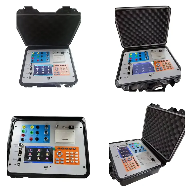 New Upgraded Portable 0 to 359.999 Degree Digital Ultrasonic Flaw Detector Three Phase Electric Meter Field Calibrator