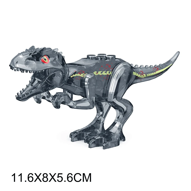 Décennie s de Construction de Dinosaures, Jouets Compatibles avec Parc, Cadeaux de Grandes Marques, Simulation d\'Animaux, T-Rex, Raptor,