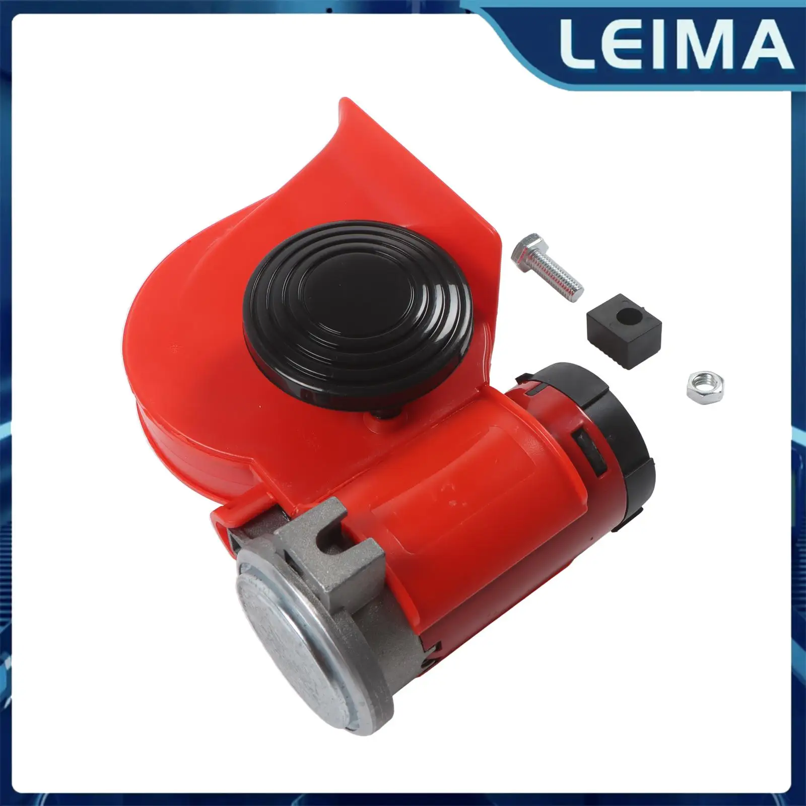 139db Super Loud Snail Car Horn With Compressor Air Horn for Any 12V Vehicles Motorcycle ATV Truck Yacht Boat SUV Atv Golf Carts