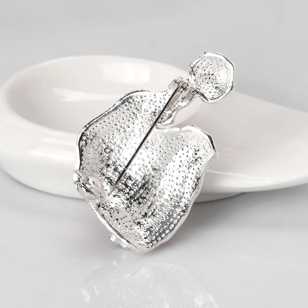 

2Pcs Santa Hat Brooch Crystal Encrusted Elegant Pin for Christmas Party Dress Sweater Bag Decoration Brooch Decor Breastpin