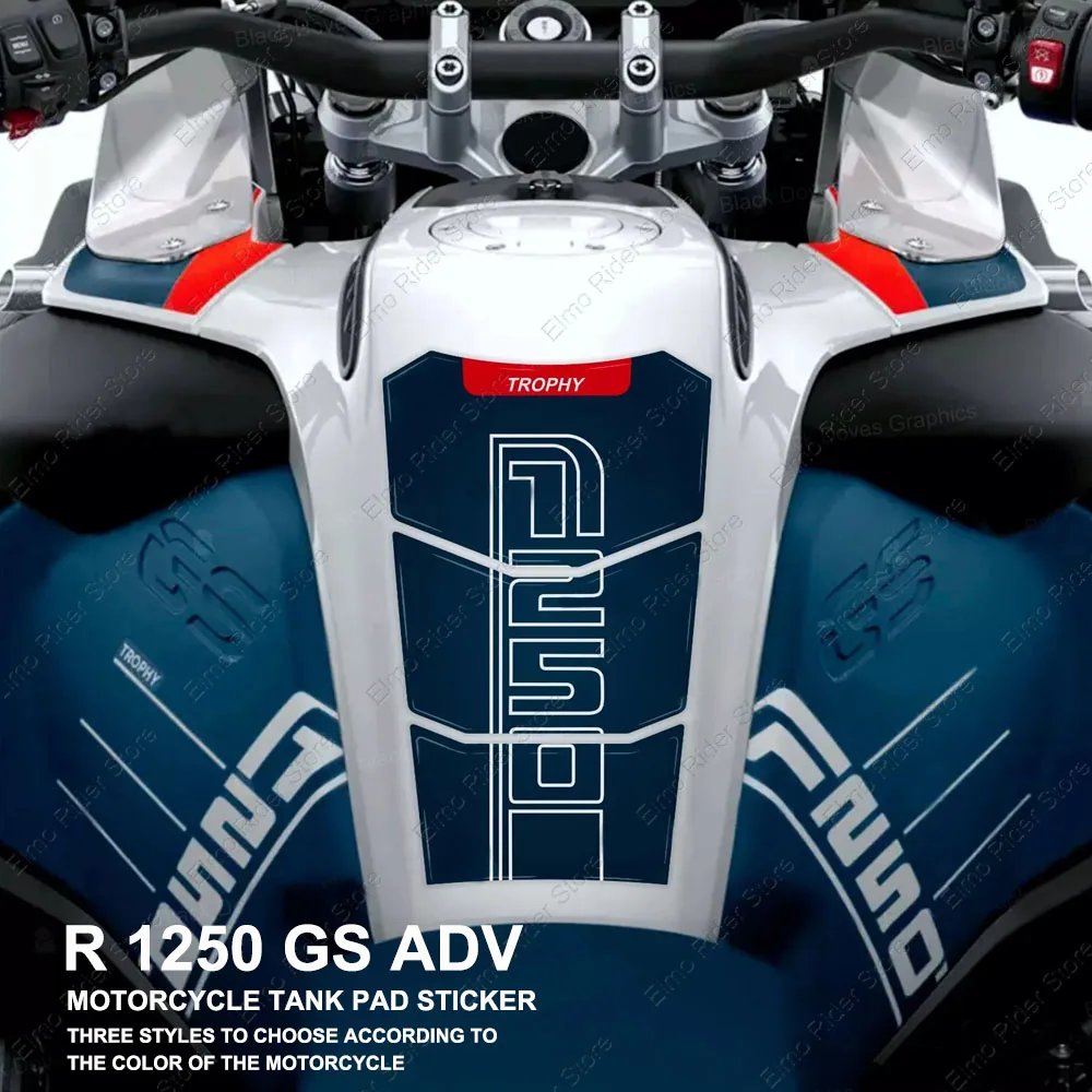 

R 1250 3D Motorcycle Resin Protective Sticker Waterproof Scratch-Resistant Stickers For BMW R 1250 GS ADVENTURE Trophy 2022 2023