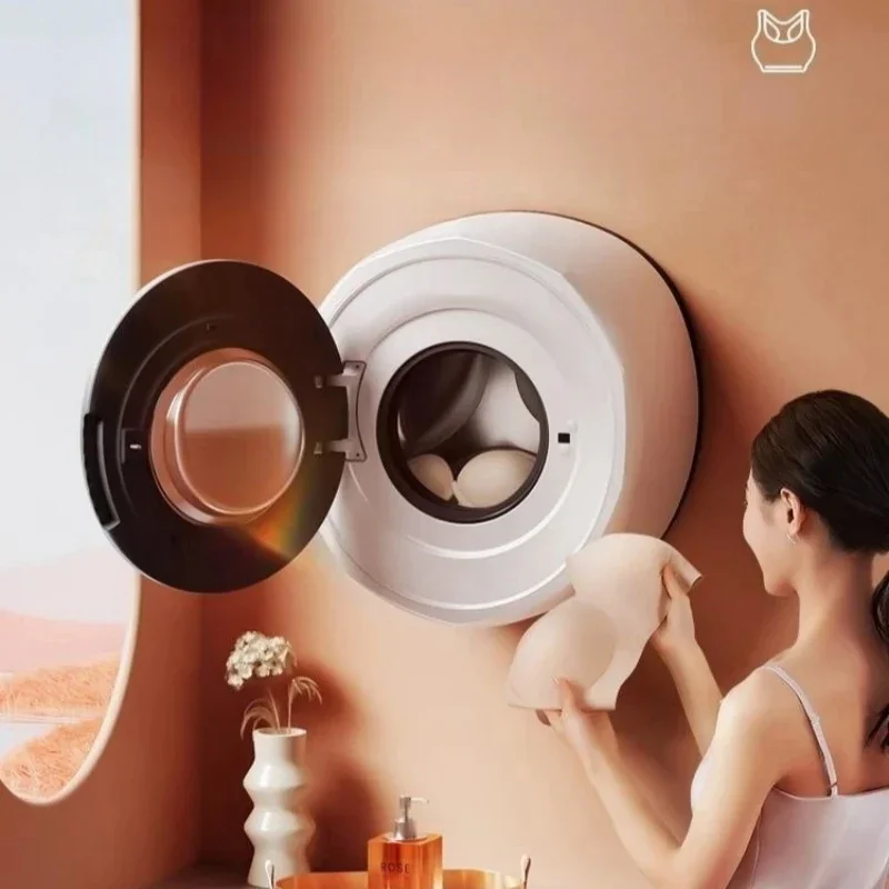 DAEWOO-Lavadora de pared de alta temperatura, 3kg, 220V, secadora