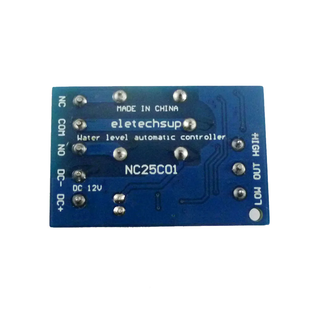 2 in 1 DC 12V modulo Controller di drenaggio automatico pompa versare acqua Controller automatico sensore di livello del liquido interruttore modulo relè