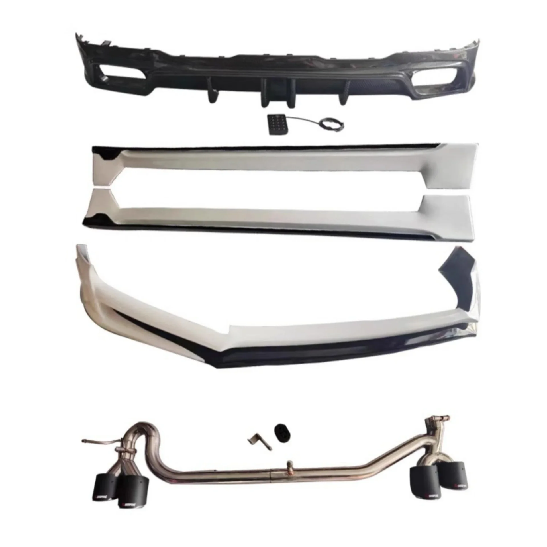 

Комплект кузова автомобиля для Kia K5 Gaeko 20-21, модифицированная передняя и задняя губа с легкой боковой юбкой, спойлер, хвостовая горловина, выхлопная система, автомобильные аксессуары